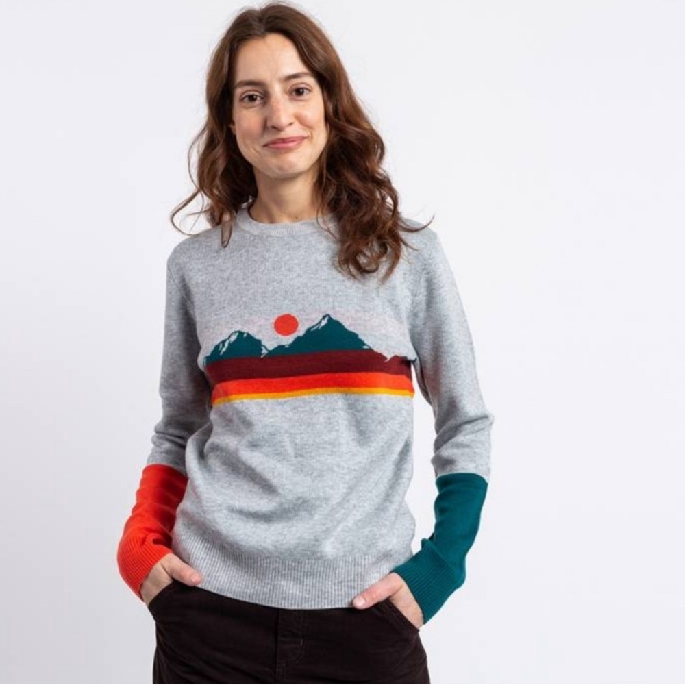 Kavu Hillrose crew neck sweater